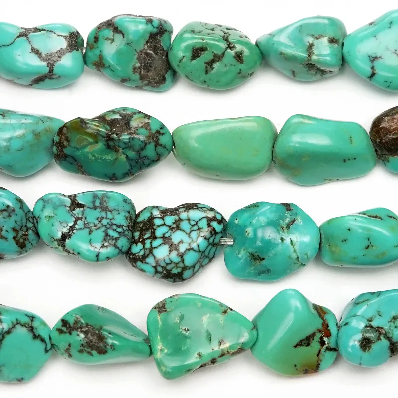 シエラ ネバダ ナゲットターコイズビーズ turquoise beads #14（シエラ  