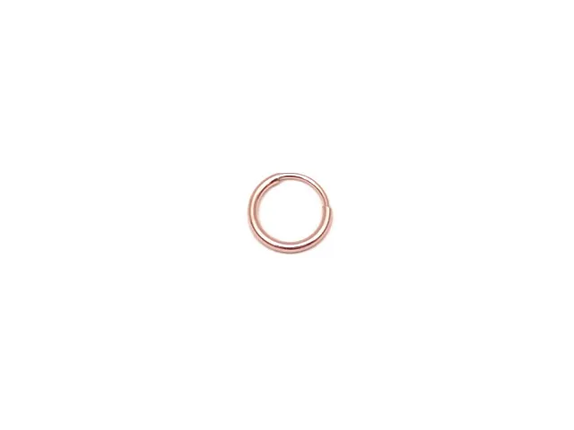 14KGF ピンクゴールドカラー フープピアス 9mm【1ペア販売】