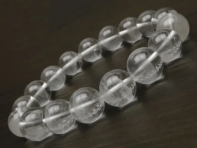 幻影水晶（ファントムクリスタル） 丸玉ブレス 12mm No.11【1点もの】