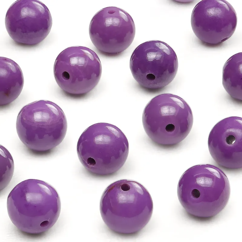 【粒販売】ペルー産 フォスフォシデライト 丸玉 6mm 【6粒販売】