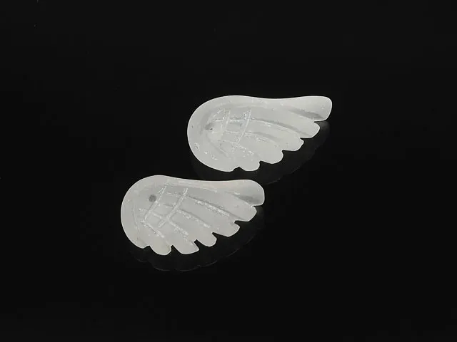 フロストクリスタル 天使の翼 17×9mm【3コ販売】