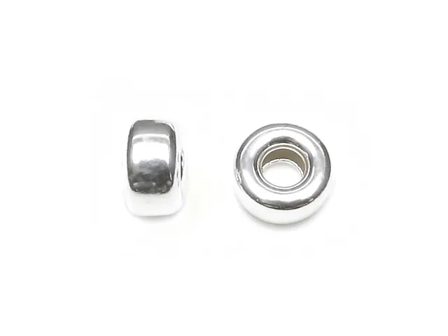 Silver925 ロンデル 5mm【4コ販売】