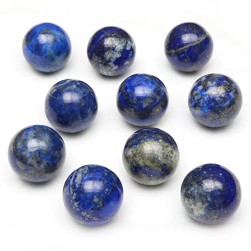 ラピスラズリ スフィア 15mm【2コ販売】 | 天然石専門店カラフルビーズ