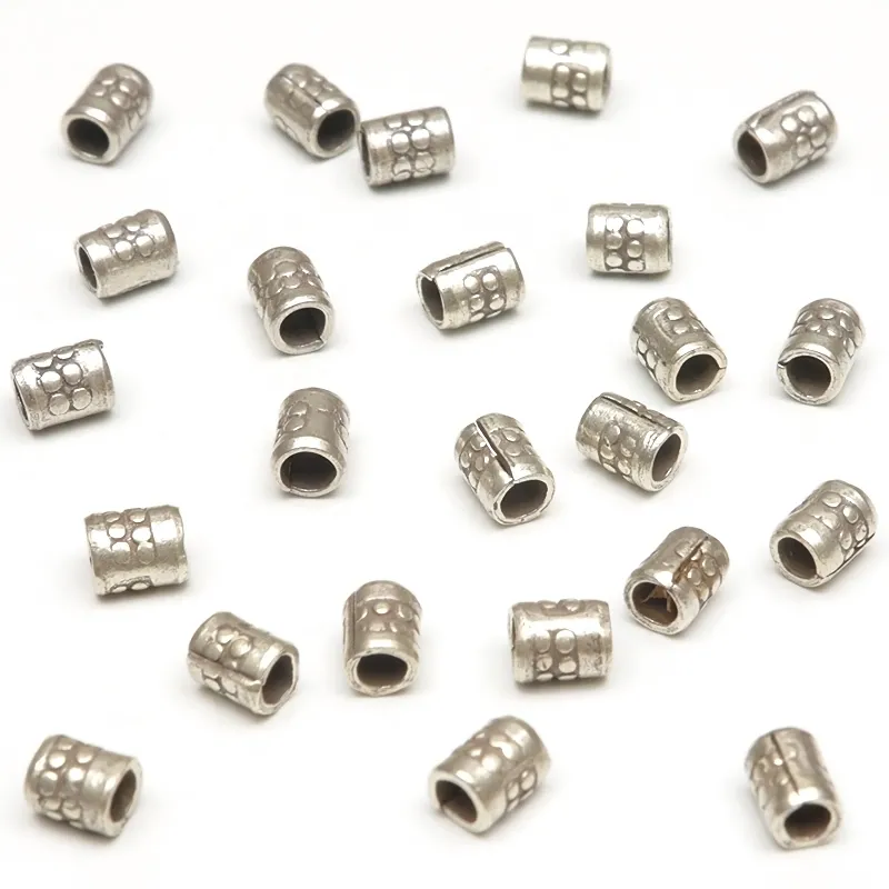 カレンシルバー ビーズ 3×2mm【6コ販売】